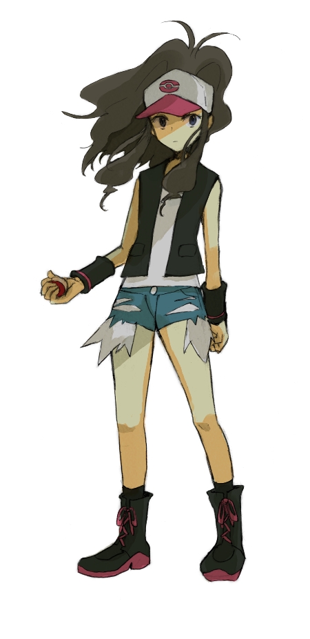 hilda (pokemon and 1 more) drawn by poppoko