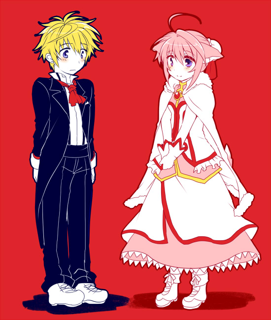 millhiore f. biscotti and cinque izumi (dog days) drawn by takana_(nanao)