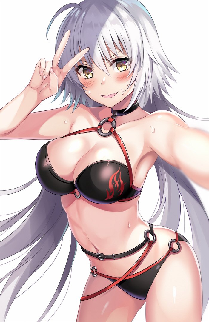 jeanne d'arc alter (fate and 1 more) drawn by harimoji