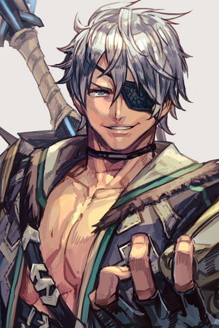 zeke von genbu (xenoblade chronicles and 1 more) drawn by hungry_clicker