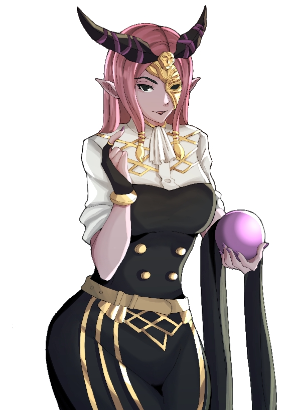 hilda valentine goneril and nuibaba (fire emblem and 2 more) drawn by villager_c