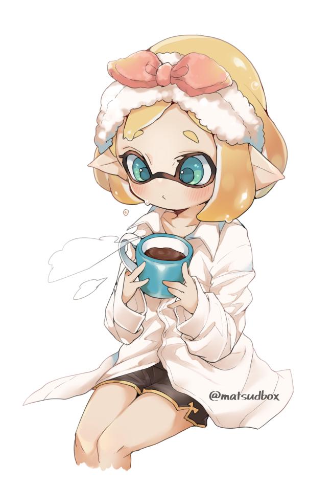 inkling player character and inkling girl (splatoon) drawn by matsushita_(matsudbox)
