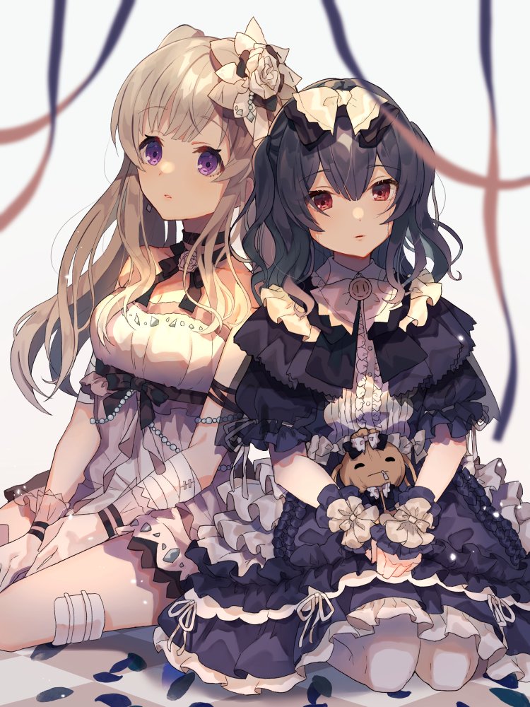 morino rinze and yukoku kiriko (idolmaster and 1 more) drawn by imtyousei
