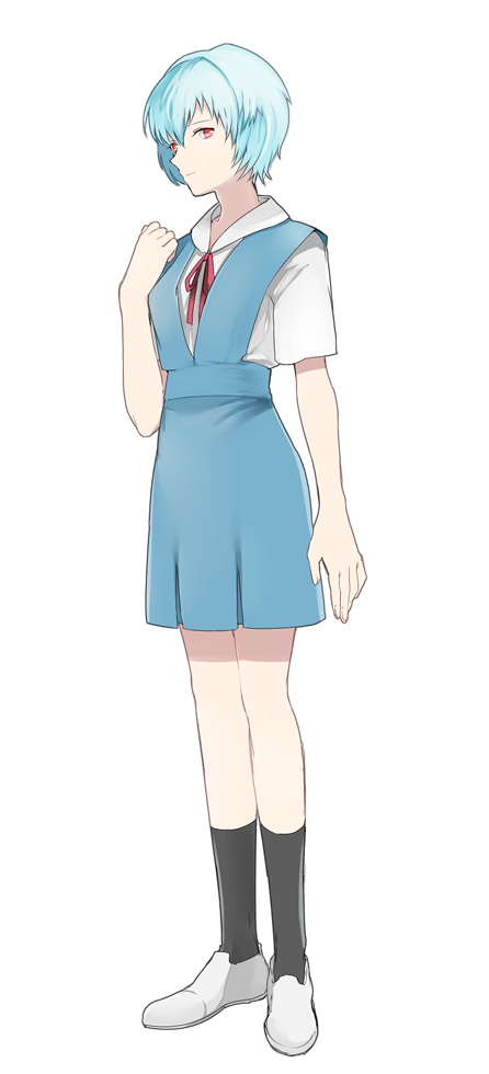 ayanami rei (neon genesis evangelion) drawn by saifu_(sisutakh)
