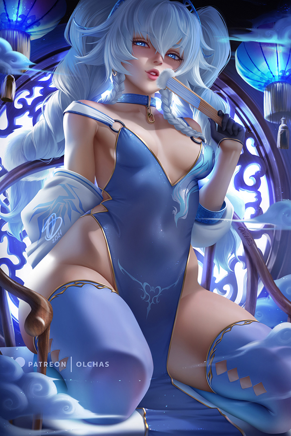 pa-15 (girls' frontline) drawn by olchas