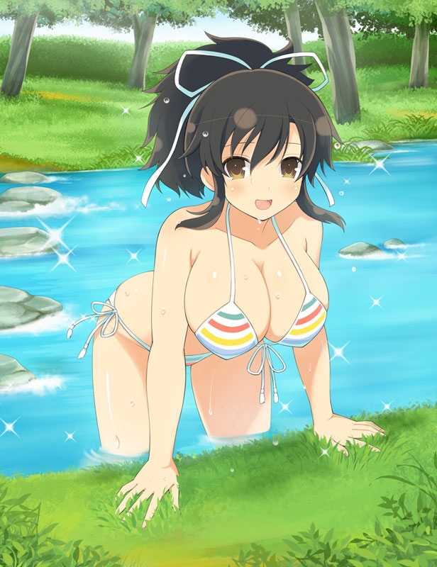 asuka (senran kagura and 1 more) drawn by yaegashi_nan