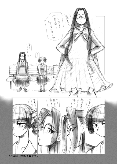 matsudaira touko and hosokawa kanako (maria-sama ga miteru) drawn by mike156