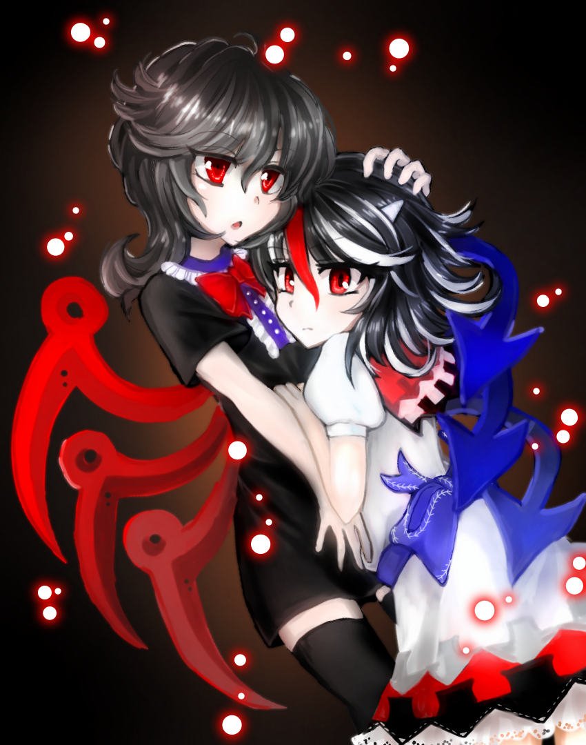 houjuu nue and kijin seija (touhou) drawn by mirei_(miirei)