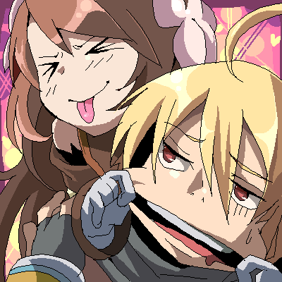 marta lualdi and emil castagnier (tales of and 2 more) drawn by fruit_punch