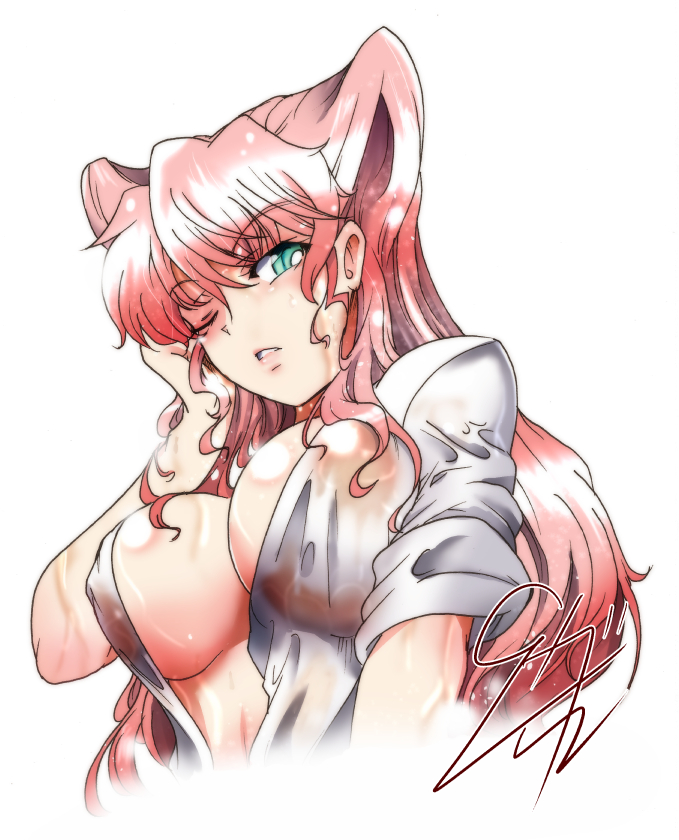 maria cadenzavna eve (senki zesshou symphogear) drawn by suga_leon