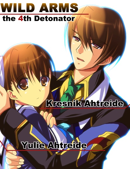 yulie ahtreide and kresnik ahtreide (wild arms and 1 more) drawn by enoo