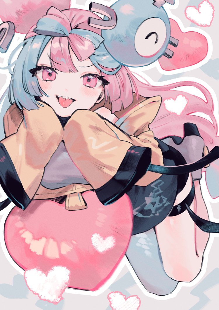iono (pokemon and 1 more) drawn by saku_nosuke