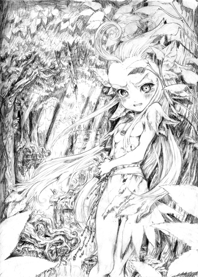 kupala (sekaiju no meikyuu and 1 more) drawn by katzeh