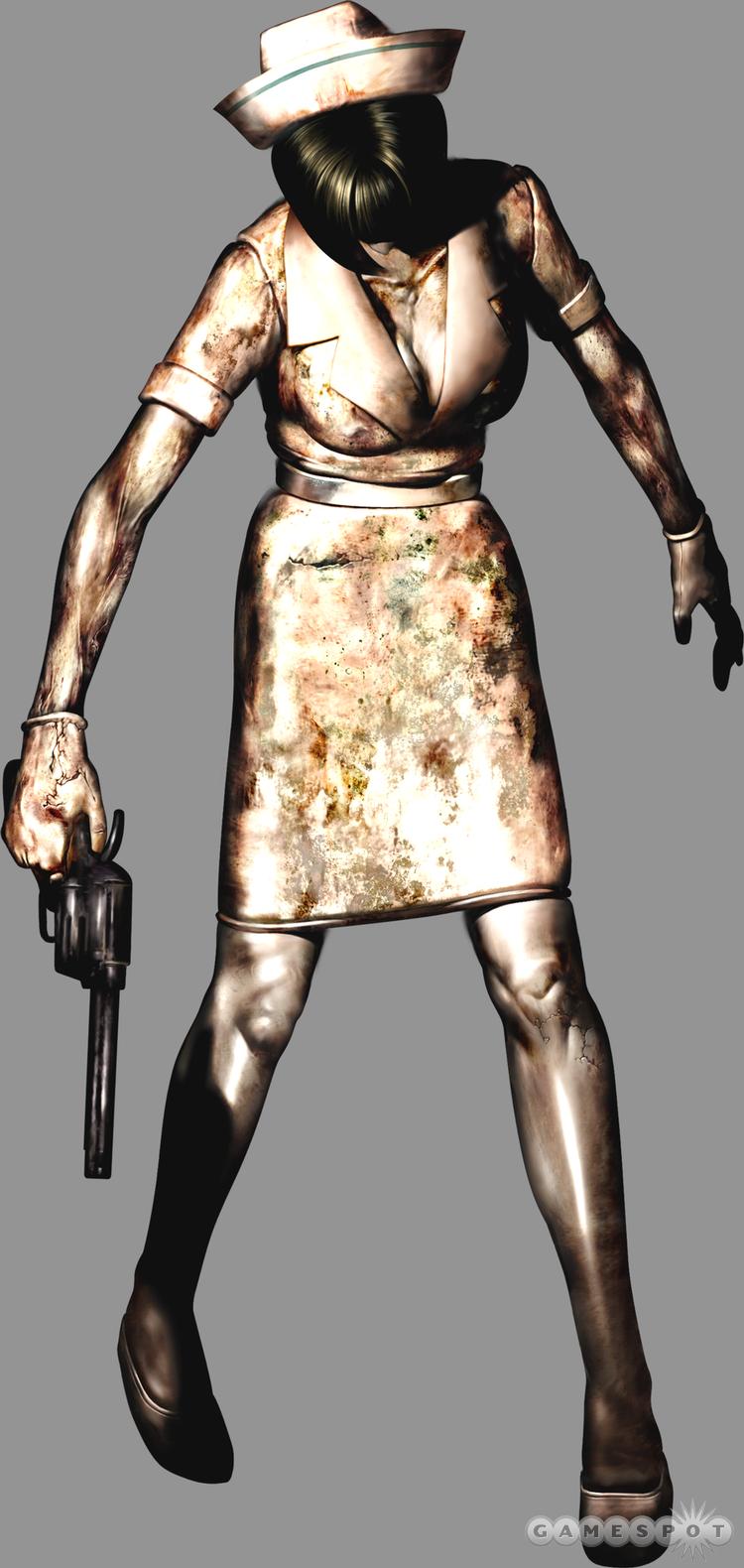 nurse (silent hill and 1 more) drawn by masahiro_ito