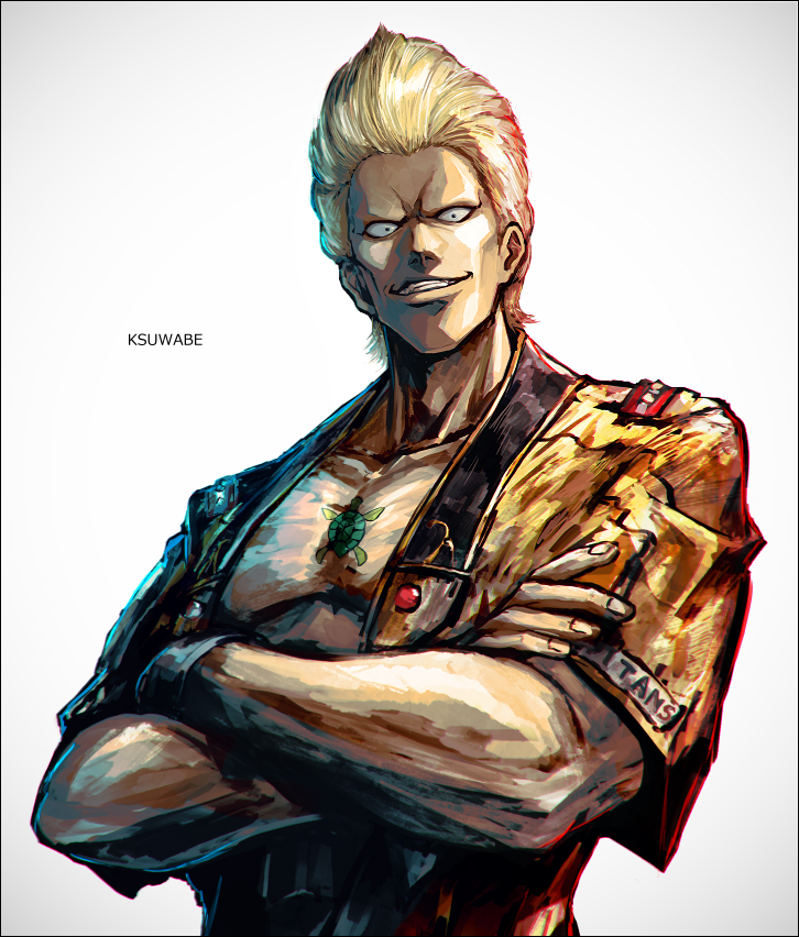 yazan gable (gundam and 2 more) drawn by k-suwabe