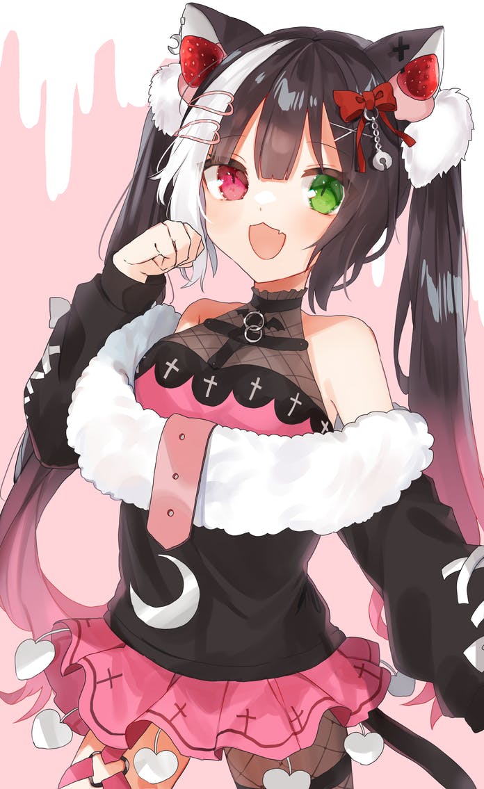 qiu yue (indie virtual youtuber) drawn by noi_mine