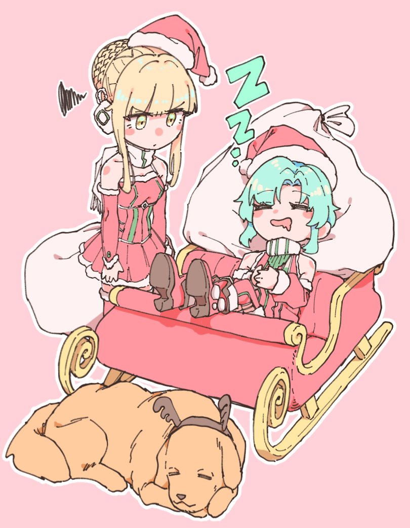 fukushima noa and hanamaki towa (d4dj) drawn by kokutoumaru
