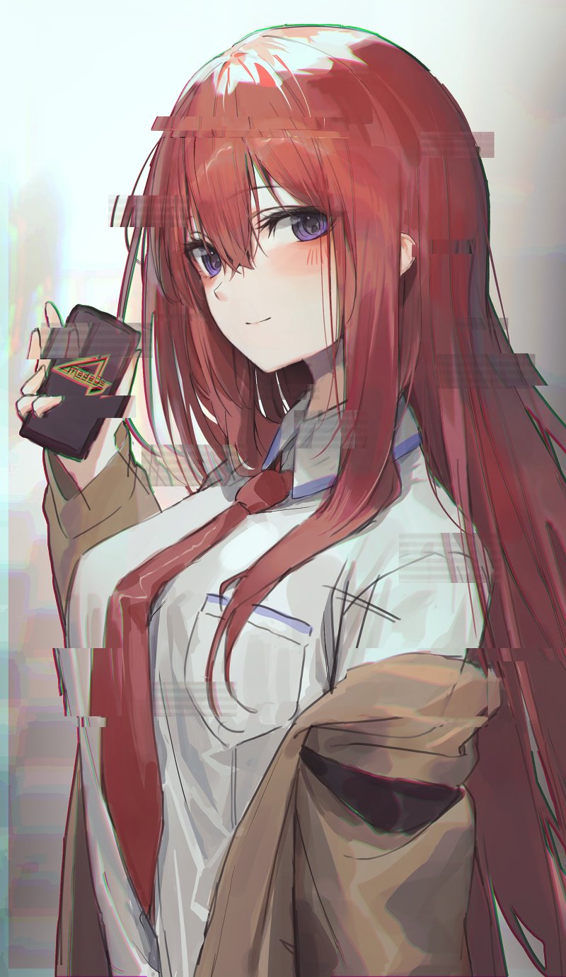 makise kurisu (steins;gate and 1 more) drawn by poharo