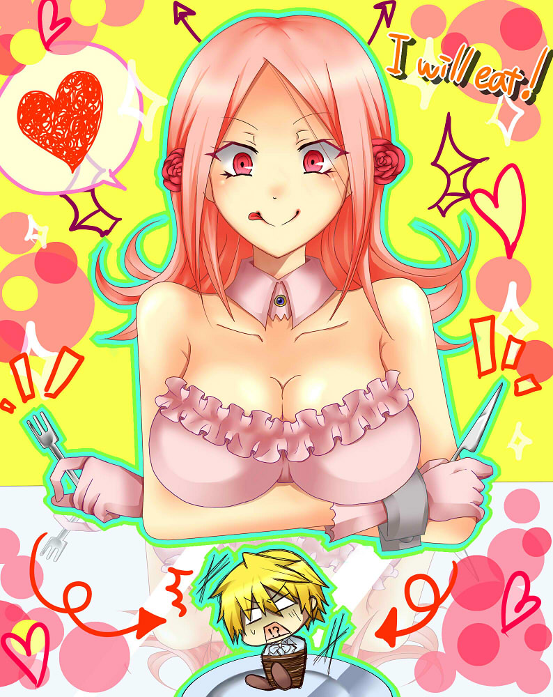 oz vessalius and charlotte (pandora hearts) drawn by aru_(artist)