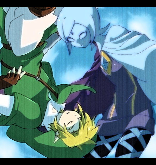 link and fi (the legend of zelda and 1 more) drawn by kyoi
