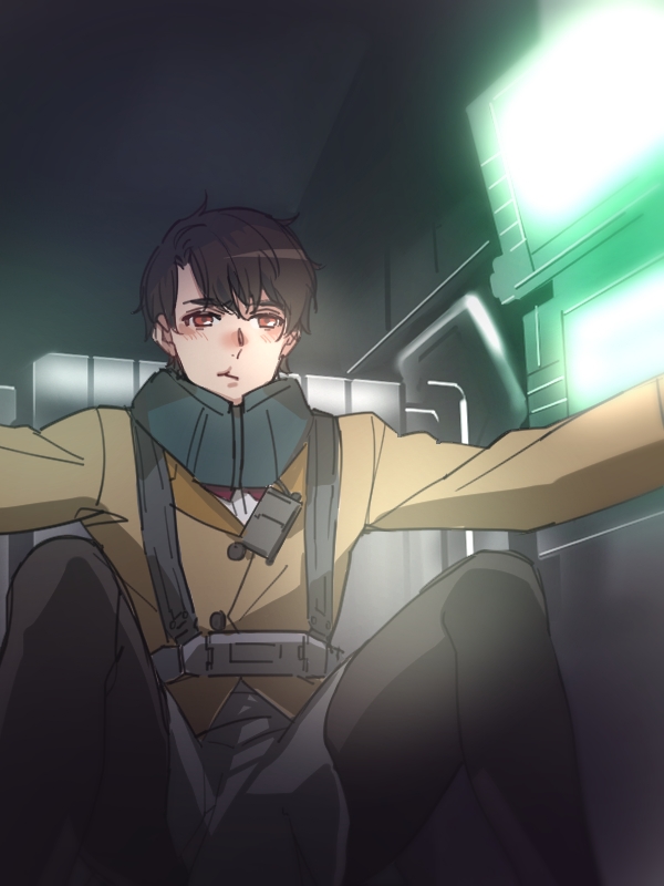 kaizuka inaho and amifumi inko (aldnoah.zero) drawn by reammara