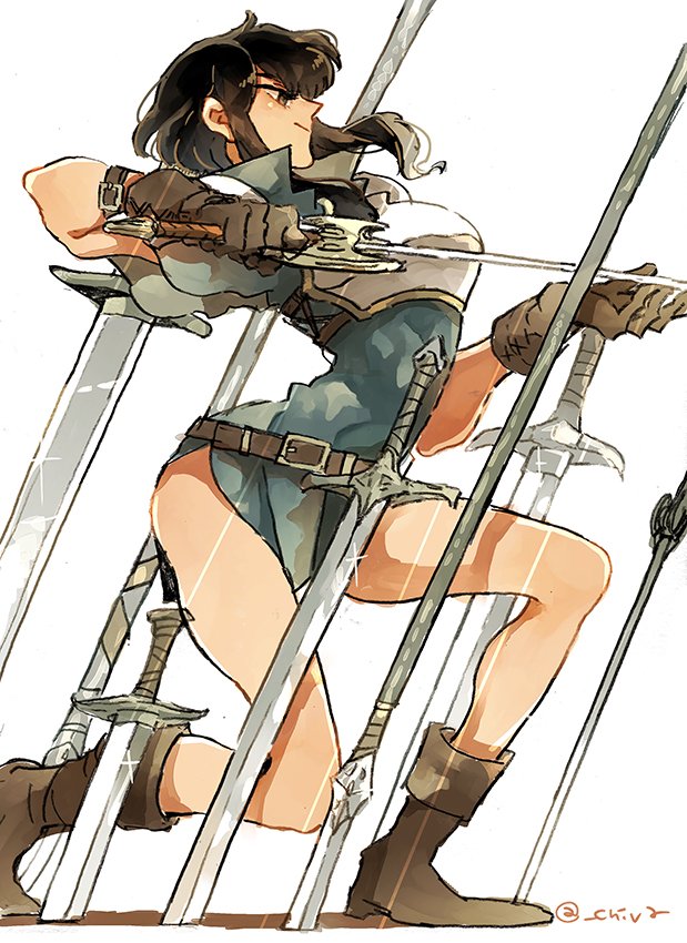 larcei (fire emblem and 1 more) drawn by chiva_(wonderworldwood)