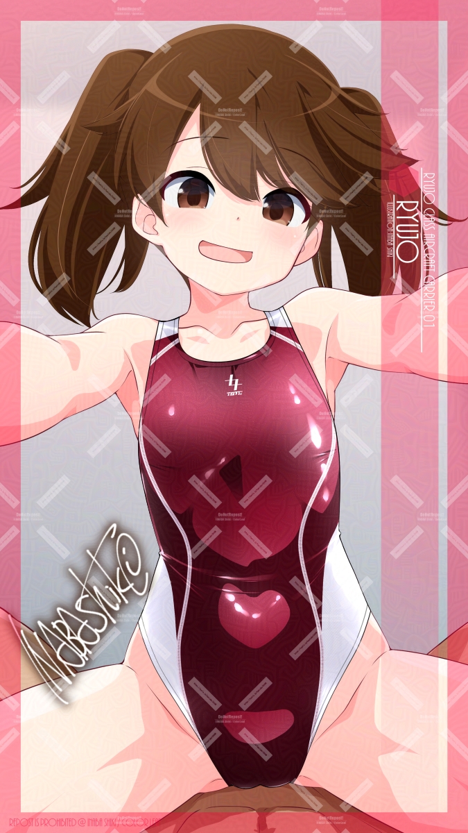 ryuujou (kantai collection) drawn by inaba_shiki