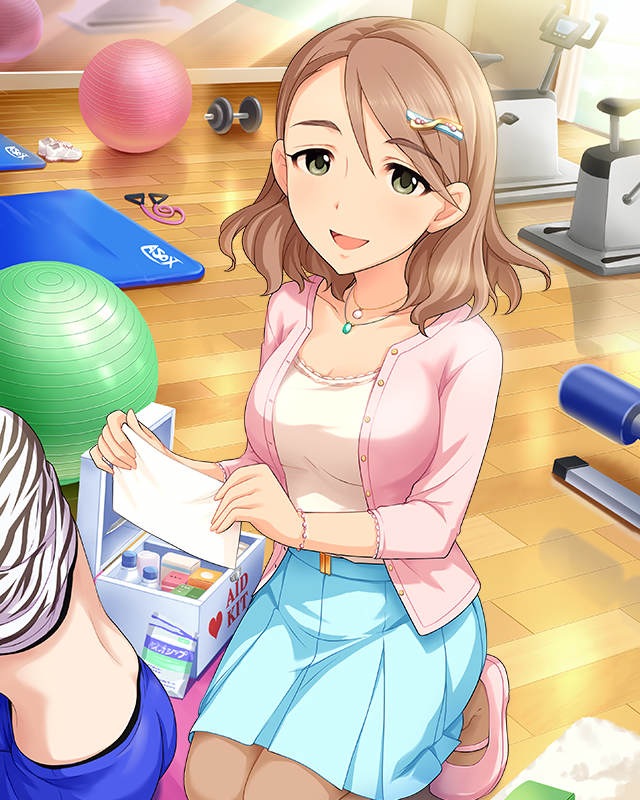 katagiri sanae and yanagi kiyora (idolmaster and 1 more)