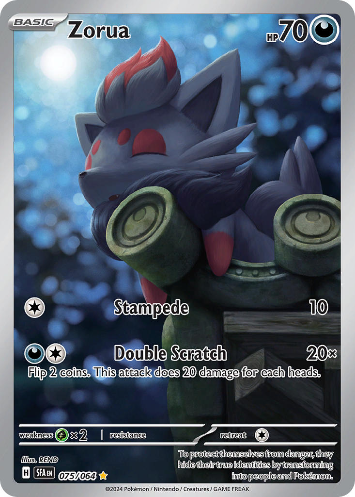 zorua (pokemon and 1 more) drawn by rend
