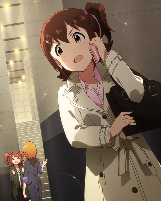 takatsuki yayoi, kasuga mirai, and momose rio (idolmaster and 1 more)