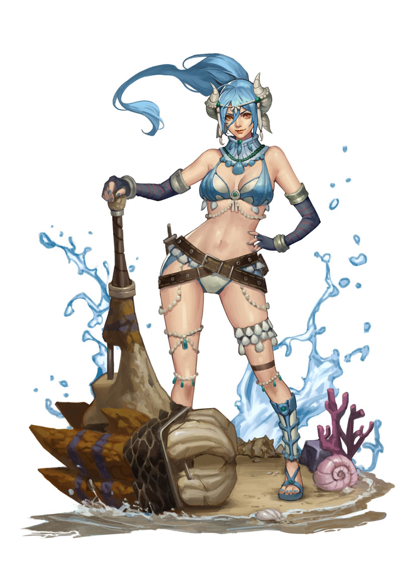 monster hunter (monster hunter and 1 more) drawn by phamoz