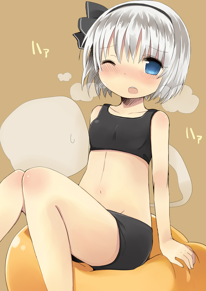 konpaku youmu (touhou) drawn by amaa_(chou_dennou_jidai)