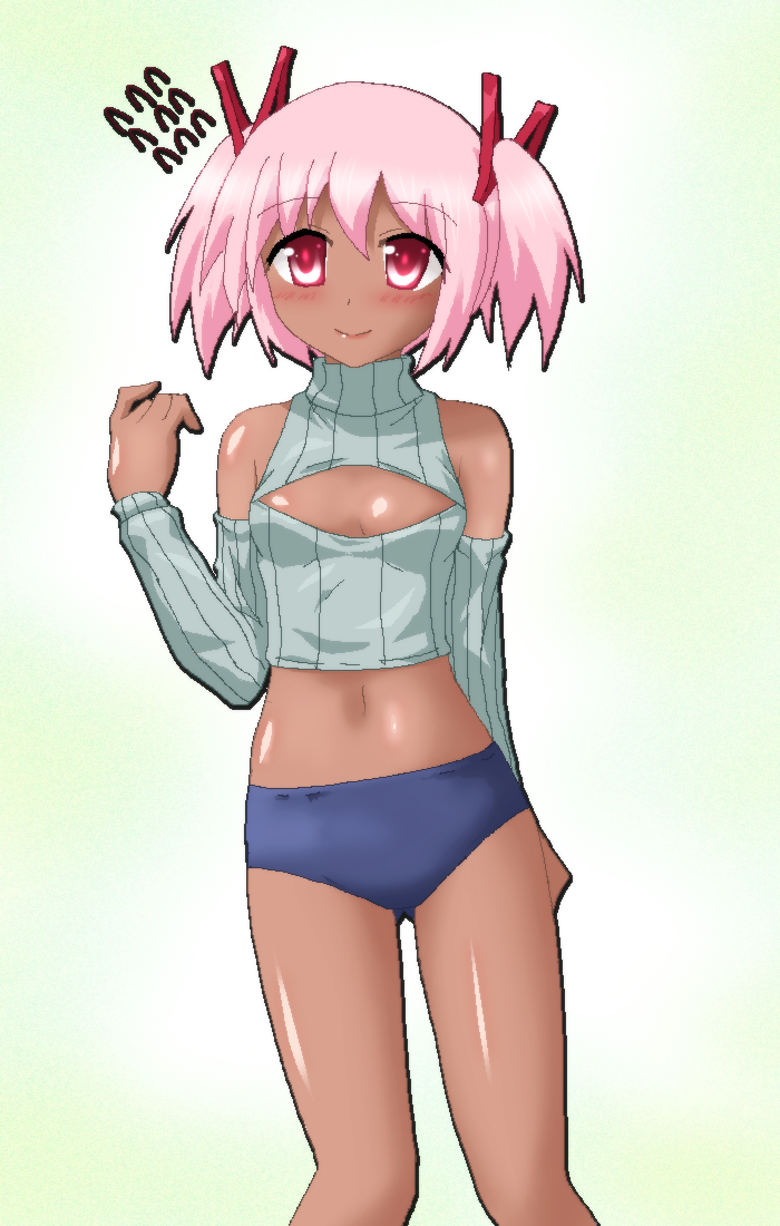 kaname madoka (mahou shoujo madoka magica) drawn by hayashiya_zankurou