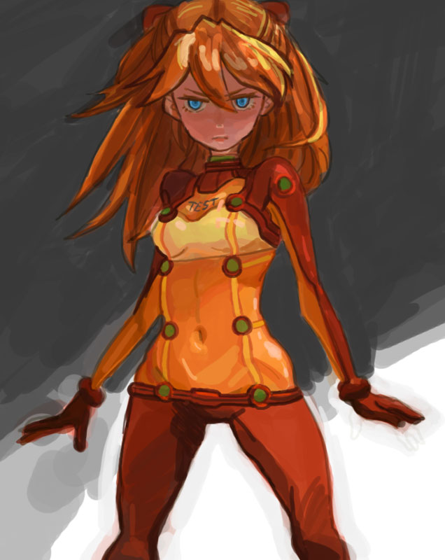 souryuu asuka langley (neon genesis evangelion and 2 more) drawn by seku