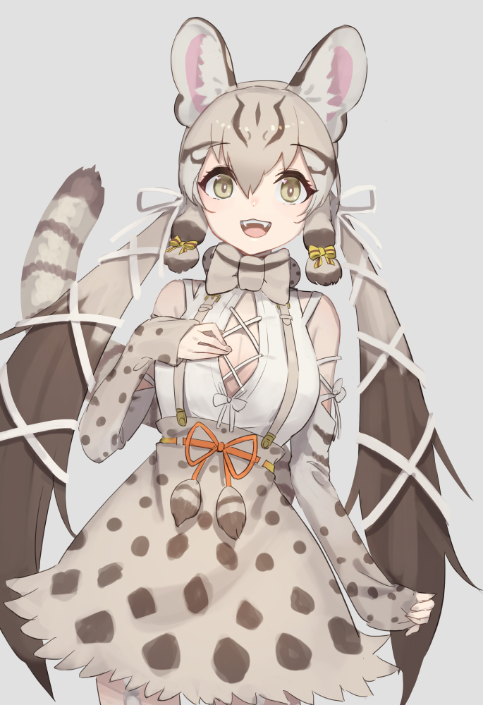 geoffroy's cat (kemono friends and 1 more) drawn by don3