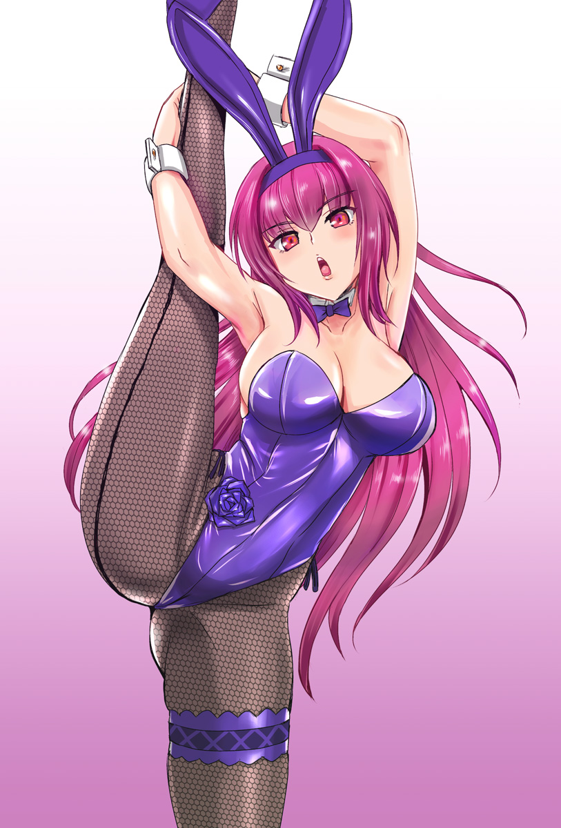 scathach (fate and 1 more) drawn by kumoi_takashi