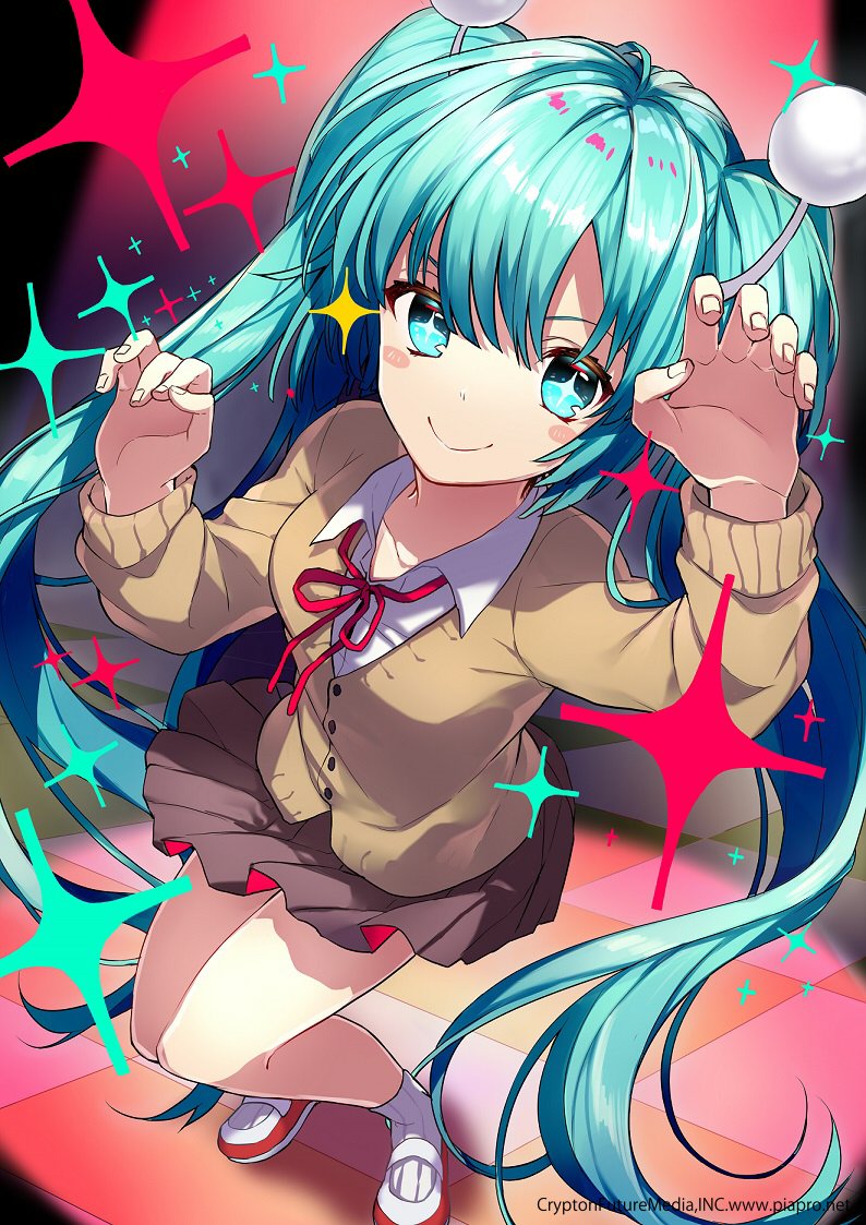 hatsune miku and andromedako (vocaloid and 3 more) drawn by sogawa