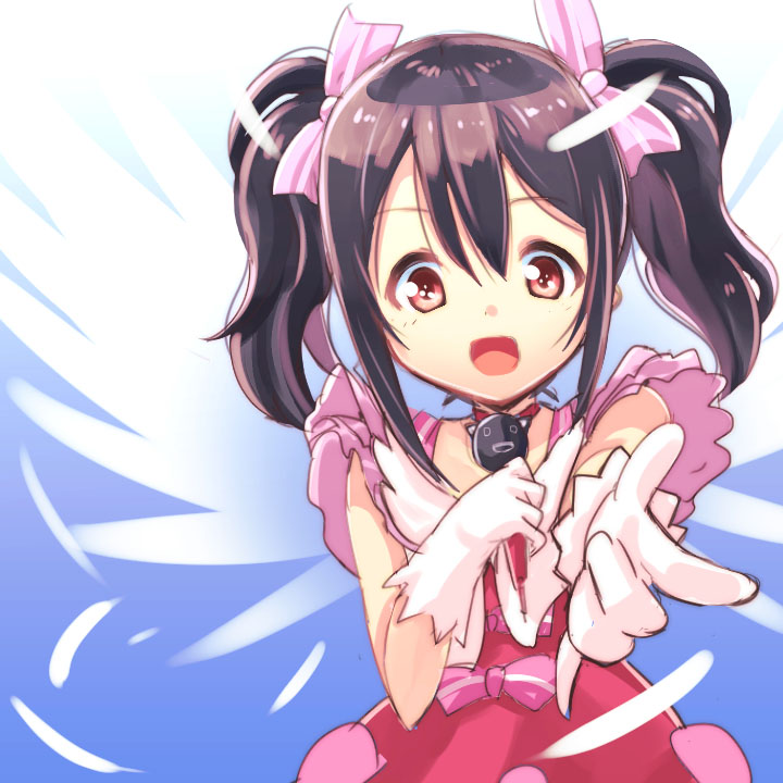 yazawa nico (love live! and 1 more) drawn by muneshiro_(hitsuji_kikaku)