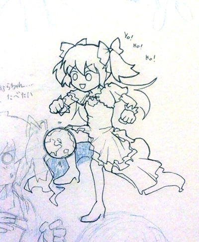 kaname madoka and ultimate madoka (mahou shoujo madoka magica) drawn by silverxp