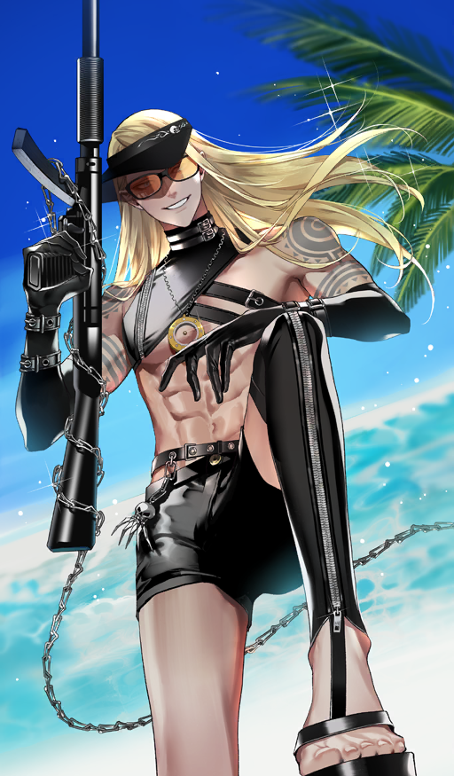 tezcatlipoca (fate and 1 more) drawn by koshika_rina