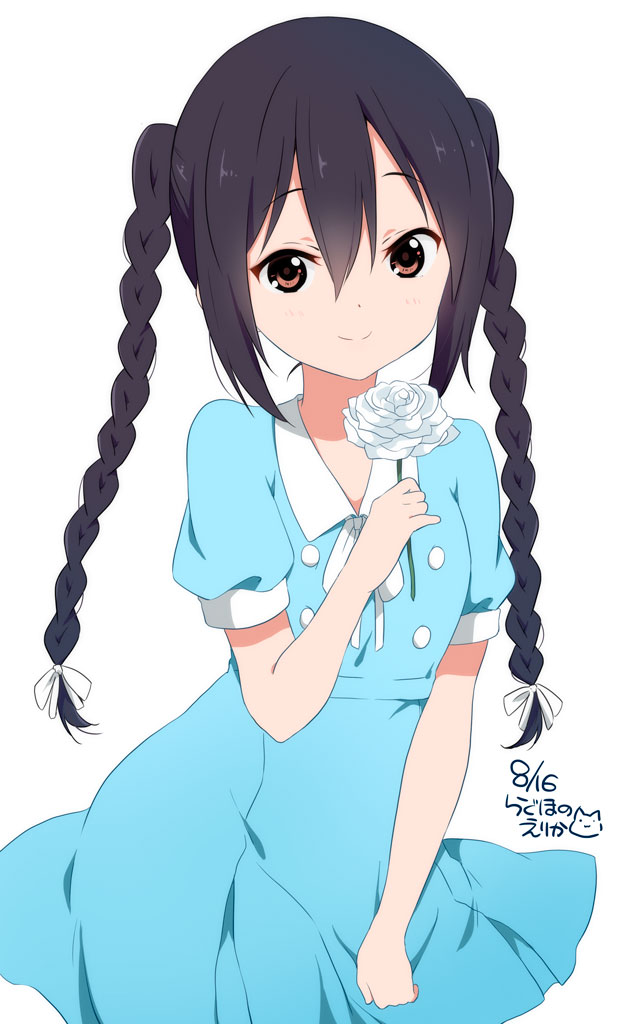 nakano azusa (k-on! and 1 more) drawn by ragho_no_erika