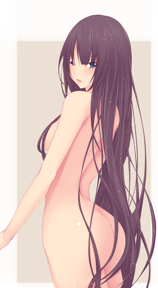 senjougahara hitagi (monogatari and 1 more) drawn by shokuyou_mogura