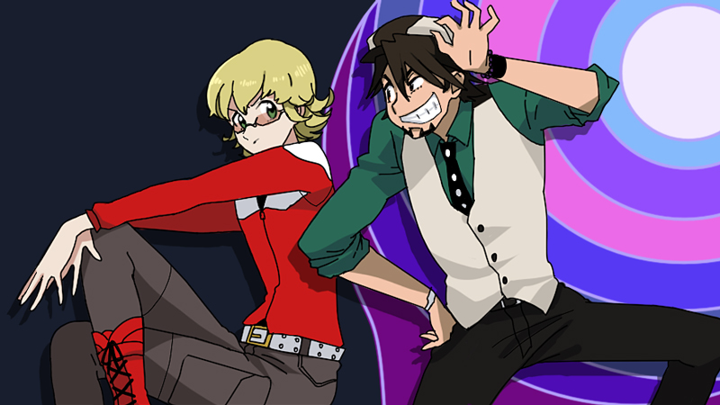 barnaby brooks jr. and kaburagi t. kotetsu (tiger & bunny and 2 more) drawn by mochizuki_anko