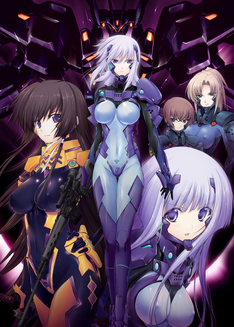 takamura yui, cryska barchenowa, inia sestina, su-37 terminator, fikatsia latrova, and 1 more (muv-luv and 2 more) drawn by miyata_sou