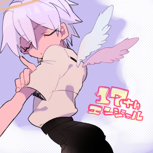 nagisa kaworu (neon genesis evangelion) drawn by sa_kuma