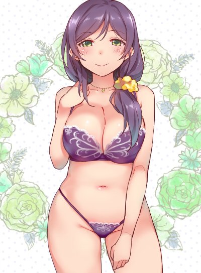 tojo nozomi (love live! and 1 more) drawn by duke_(inu_daimyou)