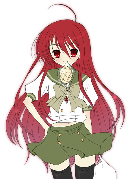 shana and alastor (shakugan no shana) drawn by takenaka_hisato