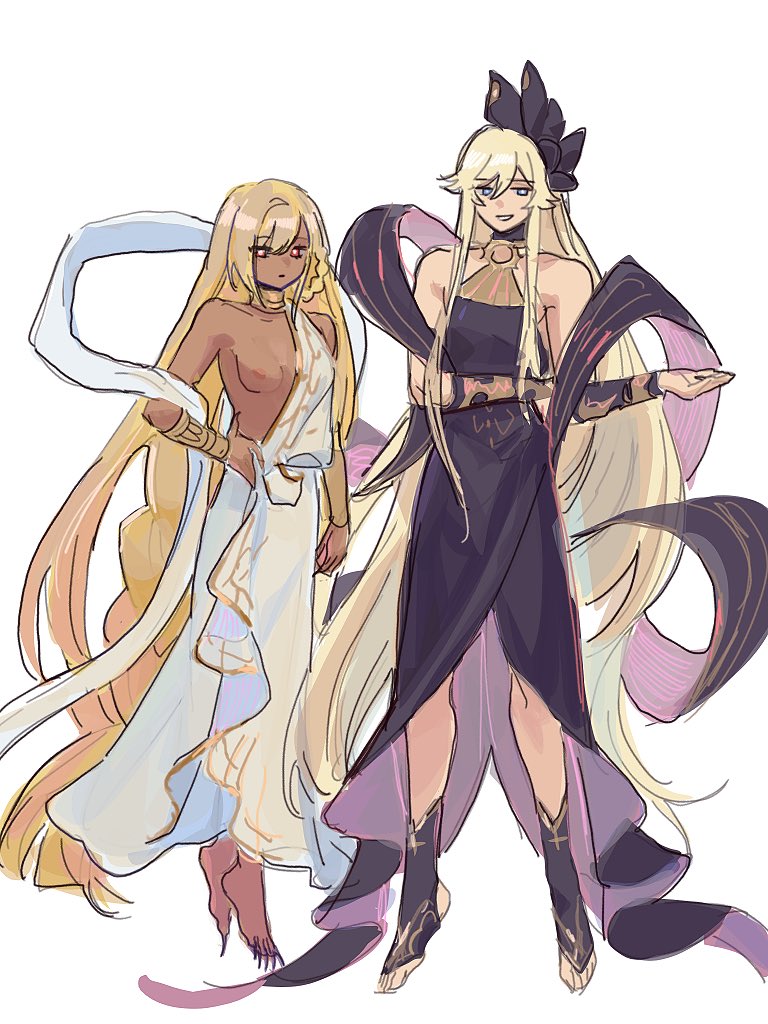 helel ben shalem, lucio, and helel ben sahar (granblue fantasy) drawn by wahoosandalphon