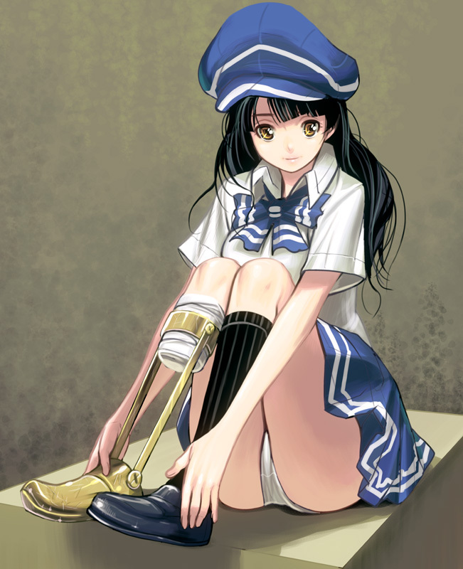 girl with golden shoe (kin no kutsu gin no kutsu) drawn by kouno_(masao)