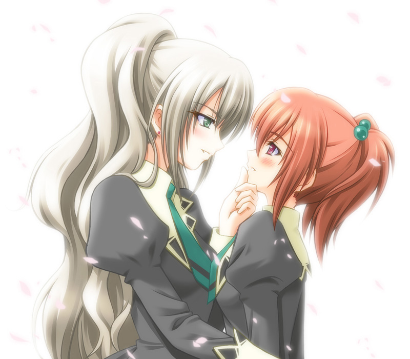 aoi nagisa and hanazono shizuma (strawberry panic!) drawn by shiumai
